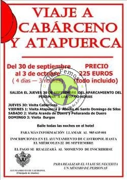 Viaje a Cabárceno y Atapuerca con el Ayuntamiento de Castropol