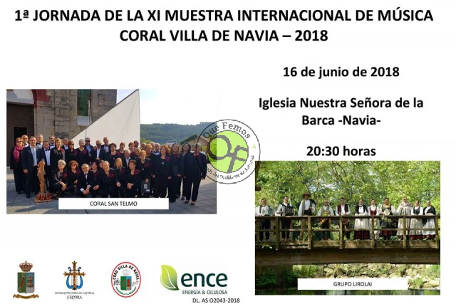 XI Muestra Internacional de Música Coral Villa de Navia 2018