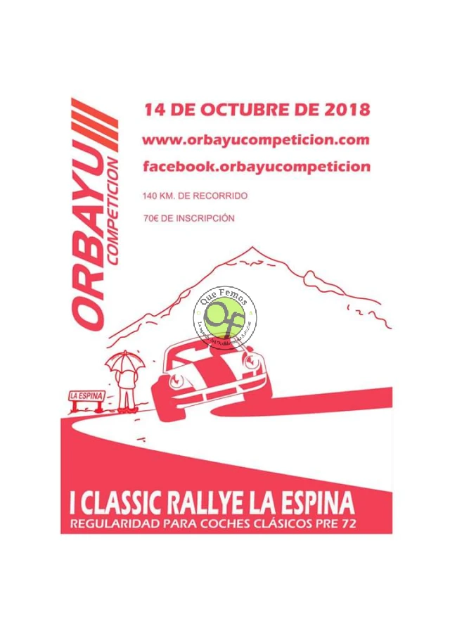 I Classic Rallye La Espina 2018
