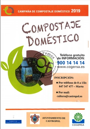 Campaña compostaje doméstico 2019 en Castropol