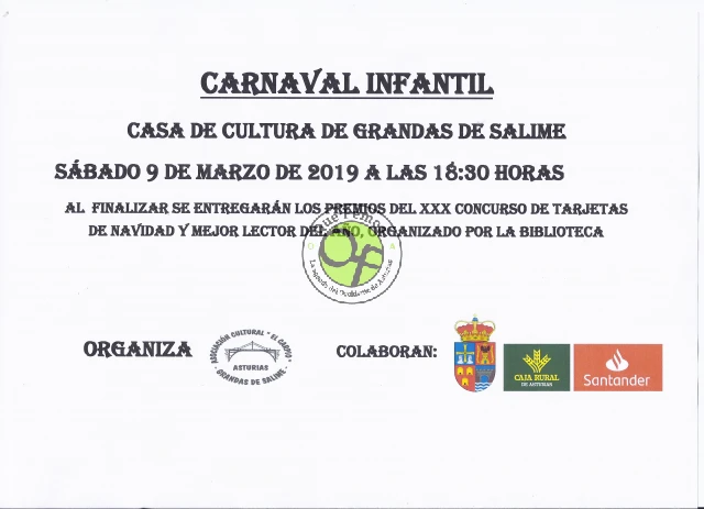 Carnaval Infantil 2019 en Grandas de Salime