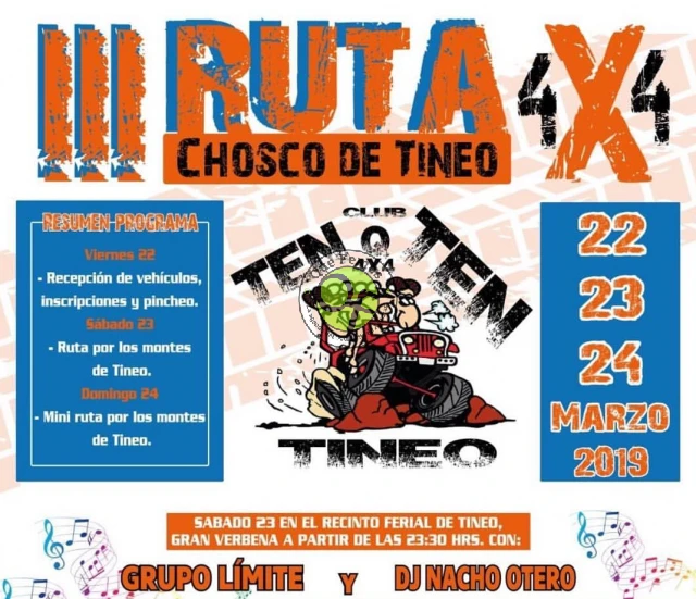 III Ruta 4x4 Chosco de Tineo 2019