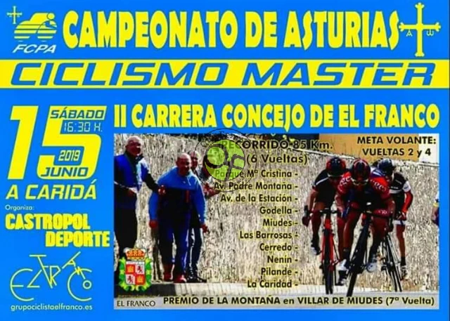 II Carrera Concejo de El Franco 2019: ciclismo en estado puro