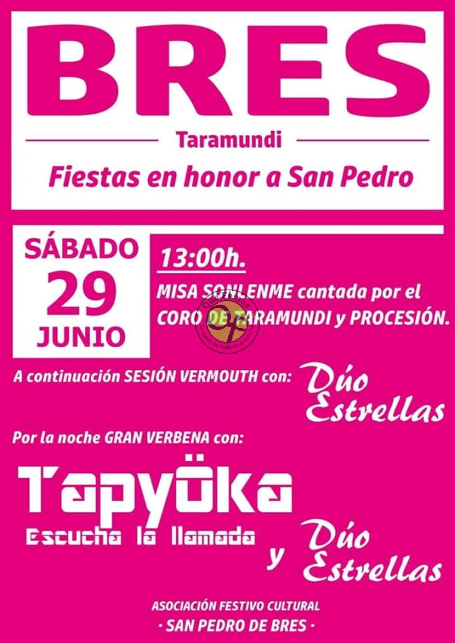 Fiestas de San Pedro 2019 en Bres