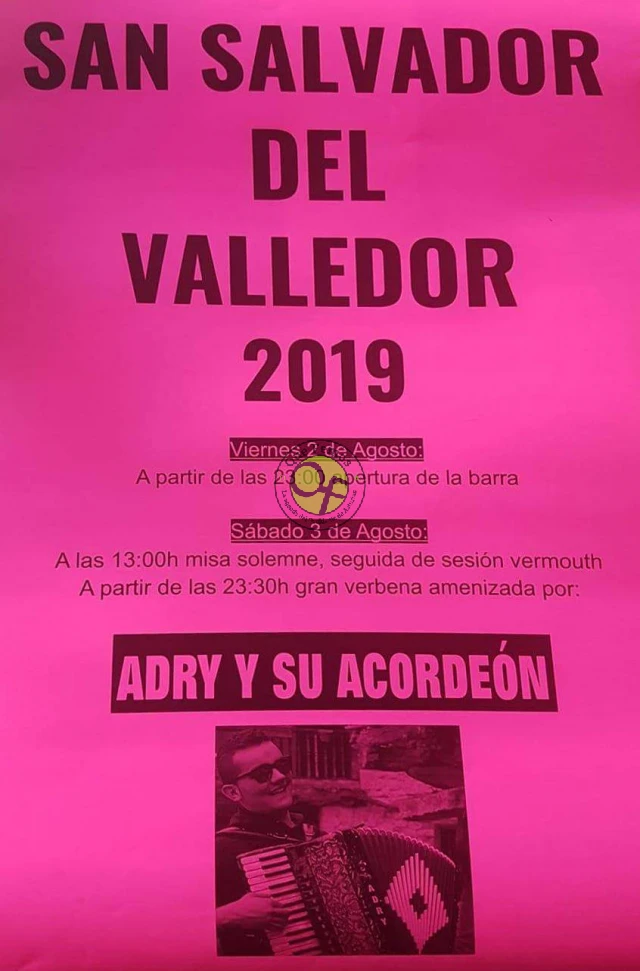Fiestas de San Salvador del Valledor 2019