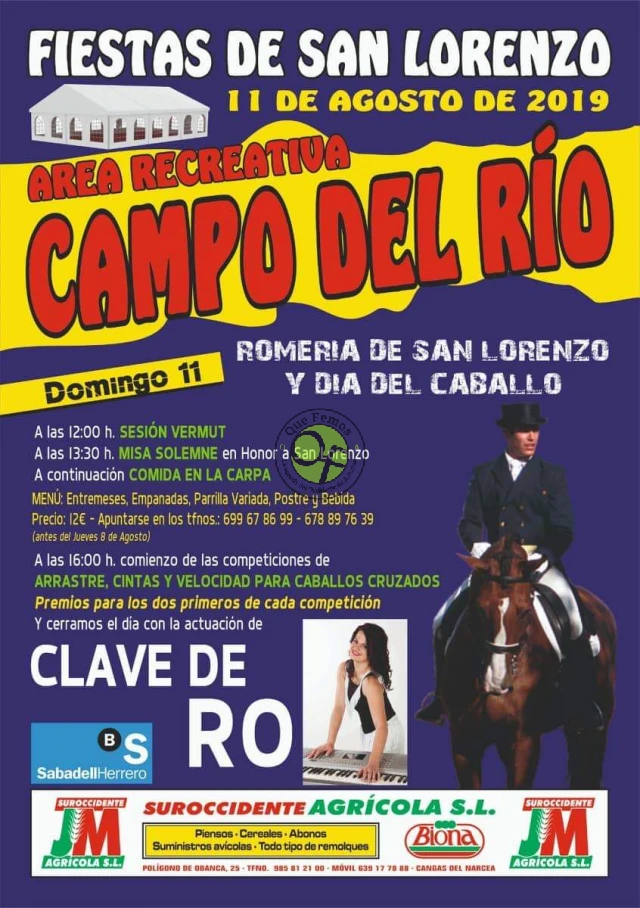 Fiesta de San Lorenzo 2019 en Campo del Río