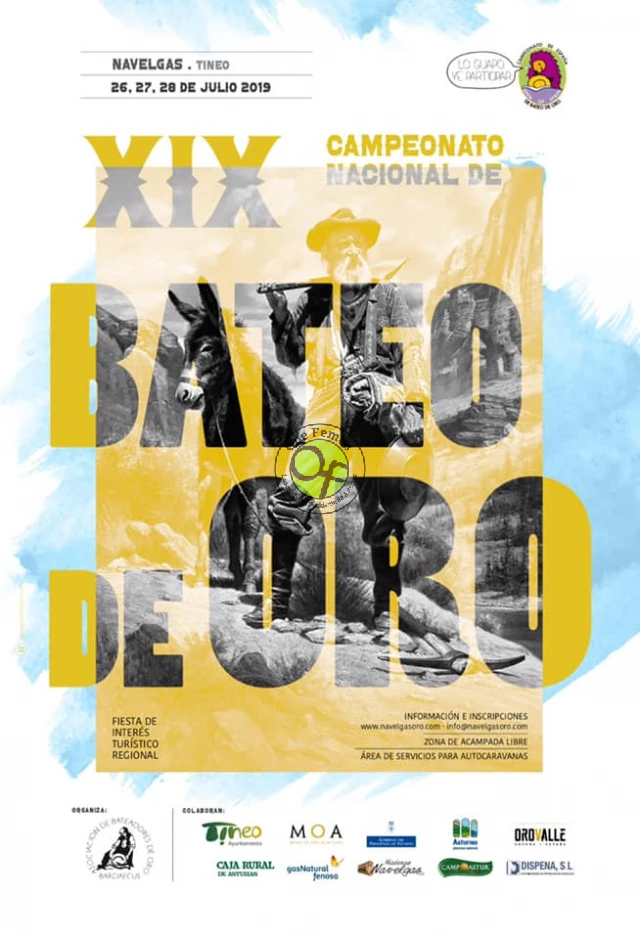 XIX Campeonato Nacional de Bateo de Oro 2019 en Navelgas