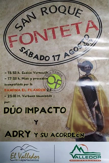 Fiesta de San Roque 2019 en Fonteta