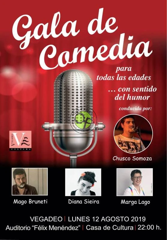 Gala de Comedia en Vegadeo