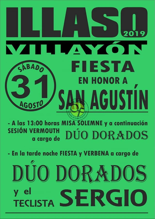 Fiesta de San Agustín 2019 en Illaso
