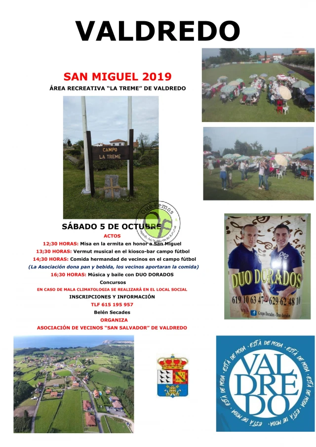 Fiesta de San Miguel 2019 en Valdredo