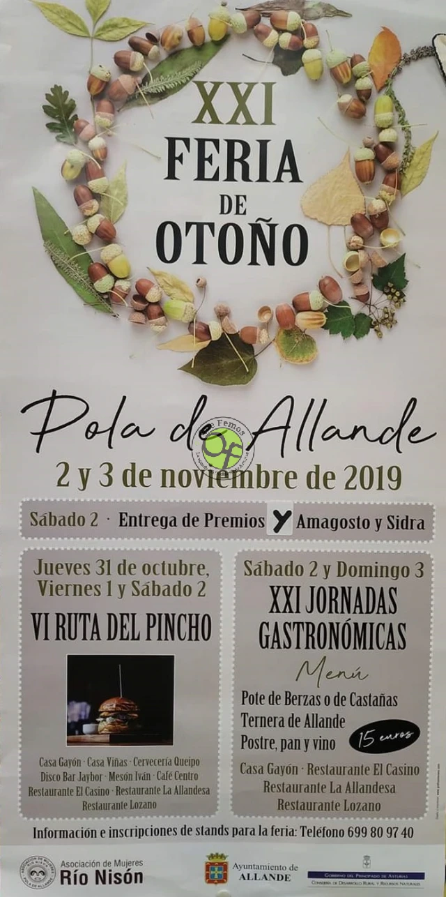 XXI Feria de Otoño 2019 en Pola de Allande