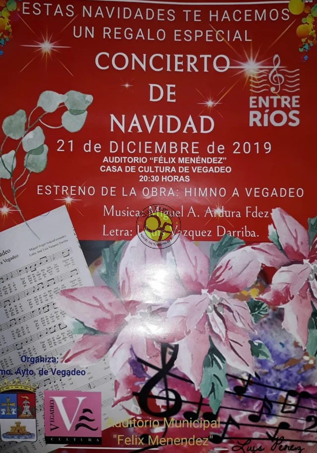Concierto de Navidad 2019 en Vegadeo