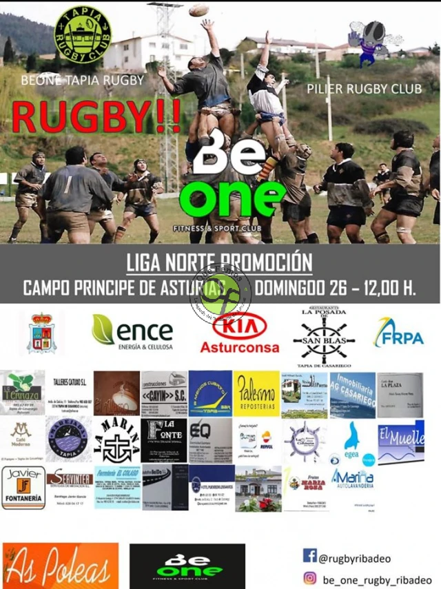 Liga Norte Promoción Rugby en Tapia de Casariego