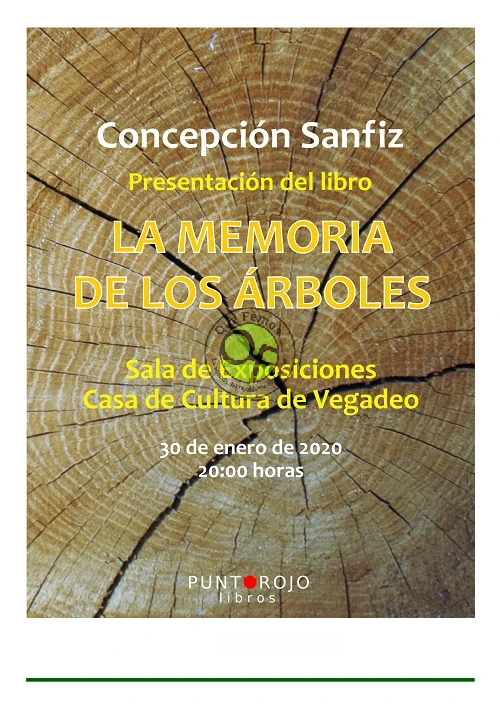Concepción Sanfiz presentará “La memoria de los árboles” el próximo jueves en Vegadeo
