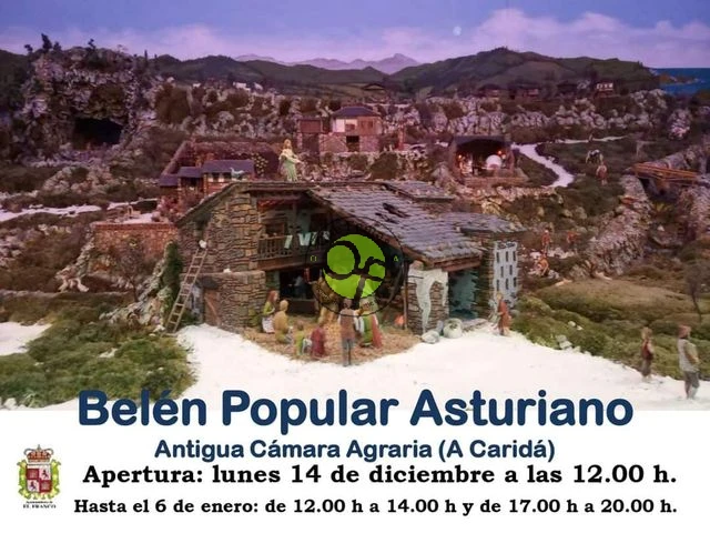 Belén Popular Asturiano en El Franco: Navidad 2020