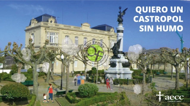 Castropol se suma a la campaña #AsturiasSinHumo