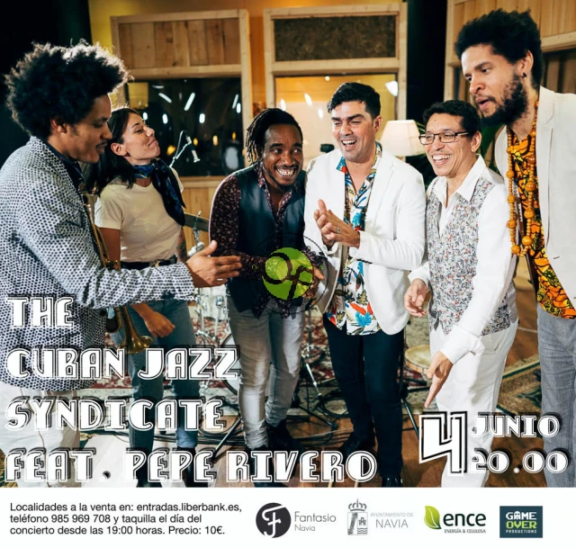 The Cuban Jazz Syndicate hará vibrar el Fantasio de Navia