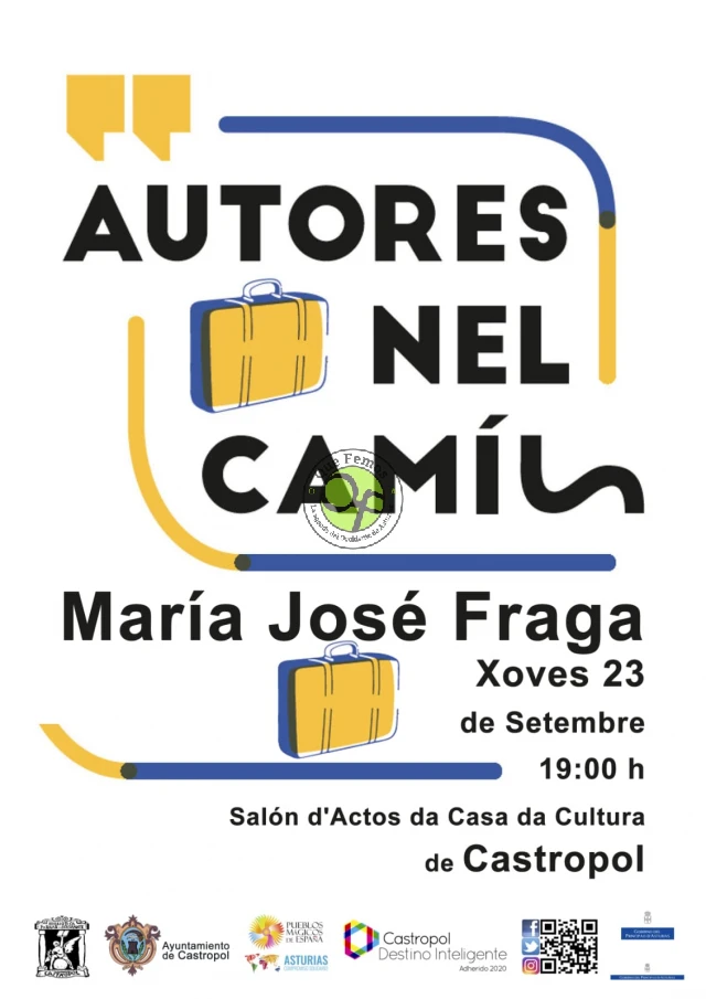 Autores nel camín 2021 llega a Castropol con María José Fraga