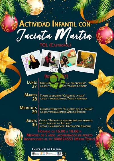 Navidad infantil con Jacinta Martín en Tol
