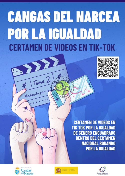Certamen de Vídeos en Tik Tok por la igualdad de género en Cangas del Narcea