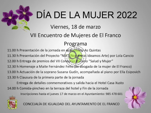 VII Encuentro de Mujeres de El Franco