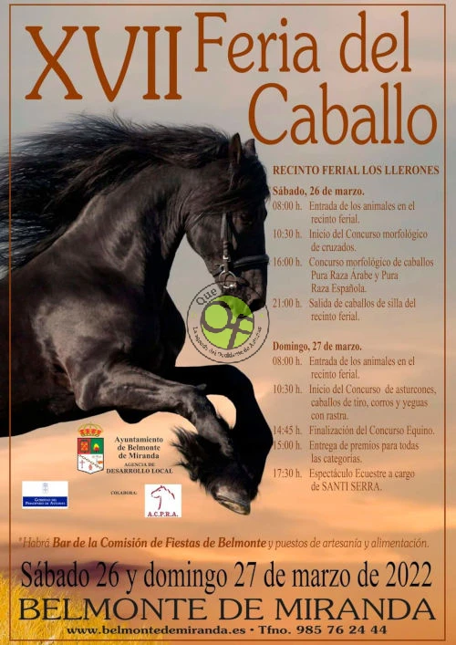 XVII Feria del Caballo en Belmonte de Miranda 2022