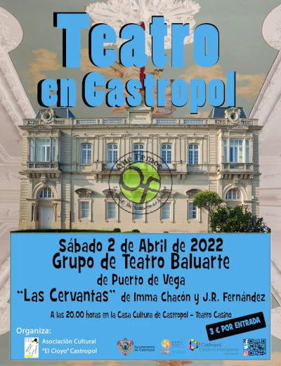 Teatro en Castropol con el grupo Baluarte de Puerto de Vega