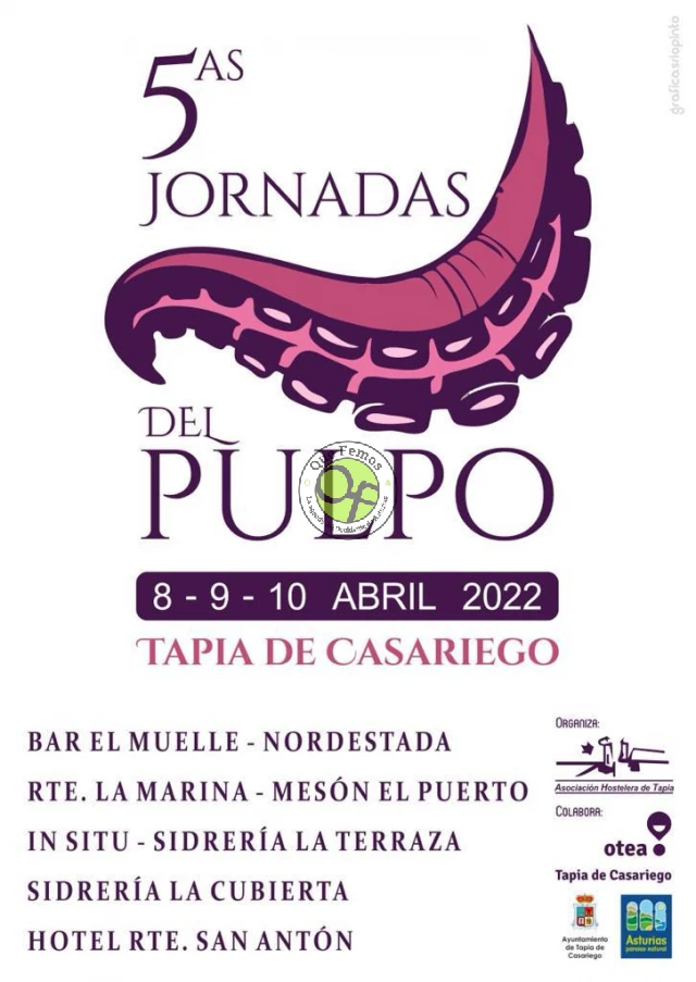 V Jornadas del Pulpo en Tapia de Casariego 2022