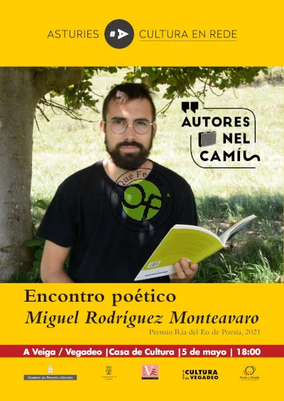 Encuentro poético con Miguel Rodríguez Monteavaro en A Veiga