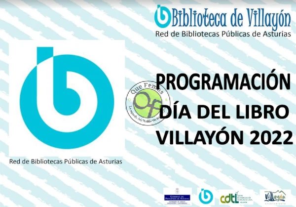 Actividades para alumnado del CP de Villayón: Día del Libro 2022