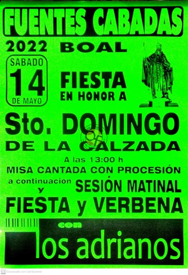 Fiesta de Santo Domingo 2022 en Fontescavadas