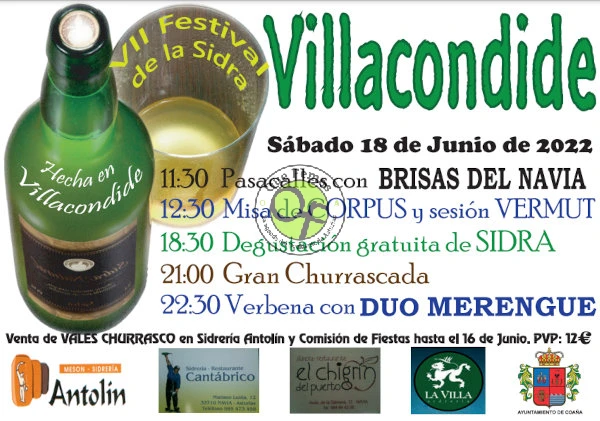 Fiesta de Corpus 2022 en Villacondide
