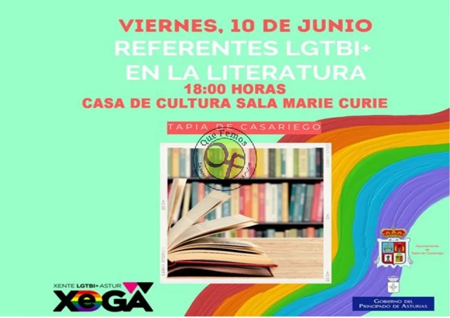 Encuentro en Tapia: Referentes LGTBI en la literatura