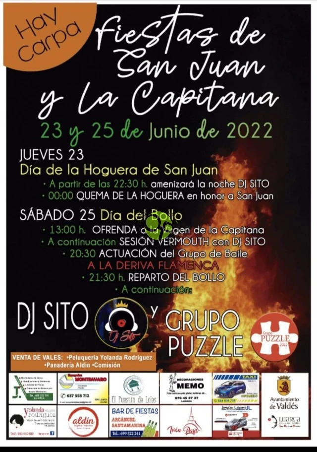 Fiestas de San Juan y La Capitana 2022