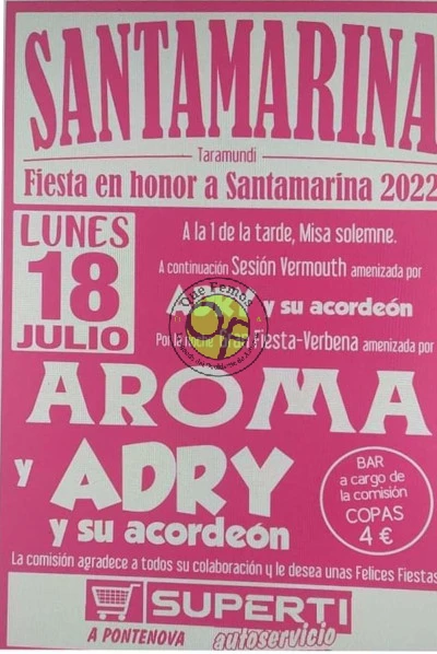 Fiestas de Santamarina 2022