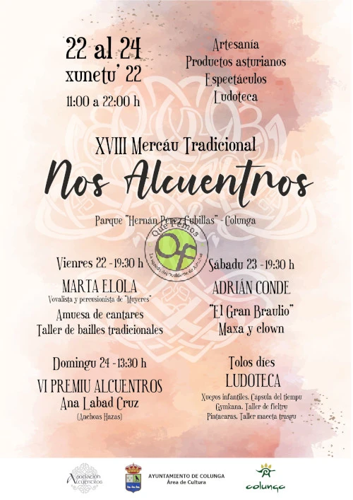 XVIII Mercáu Tradicional Nos Alcuentros en Colunga 2022