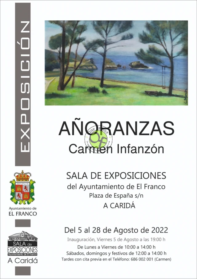 Exposición de Carmen Infanzón en A Caridá