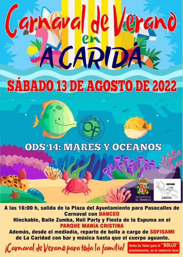 Carnaval de Verano 2022 en A Caridá