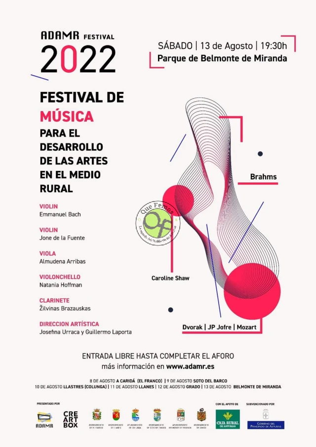 Festival de Música ADAMR en Belmonte de Miranda