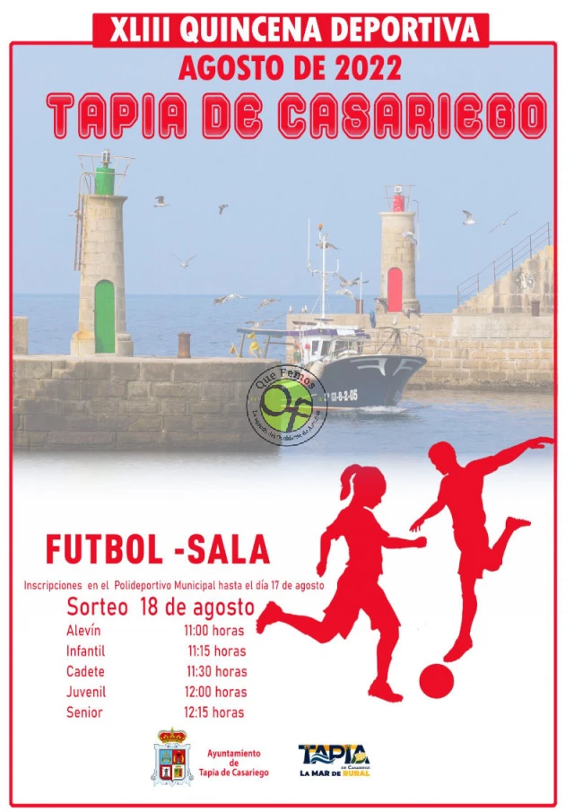 XLIII Quincena Deportiva de Tapia de Casariego: Fútbol Sala