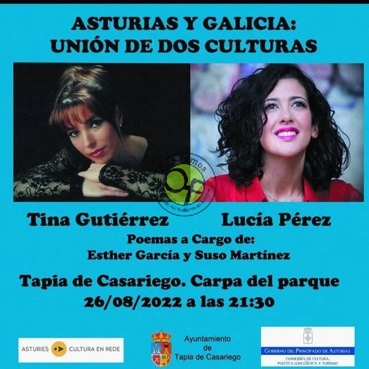Tina Gutiérrez y Lucía Pérez protagonizan un concierto-recital en Tapia de Casariego