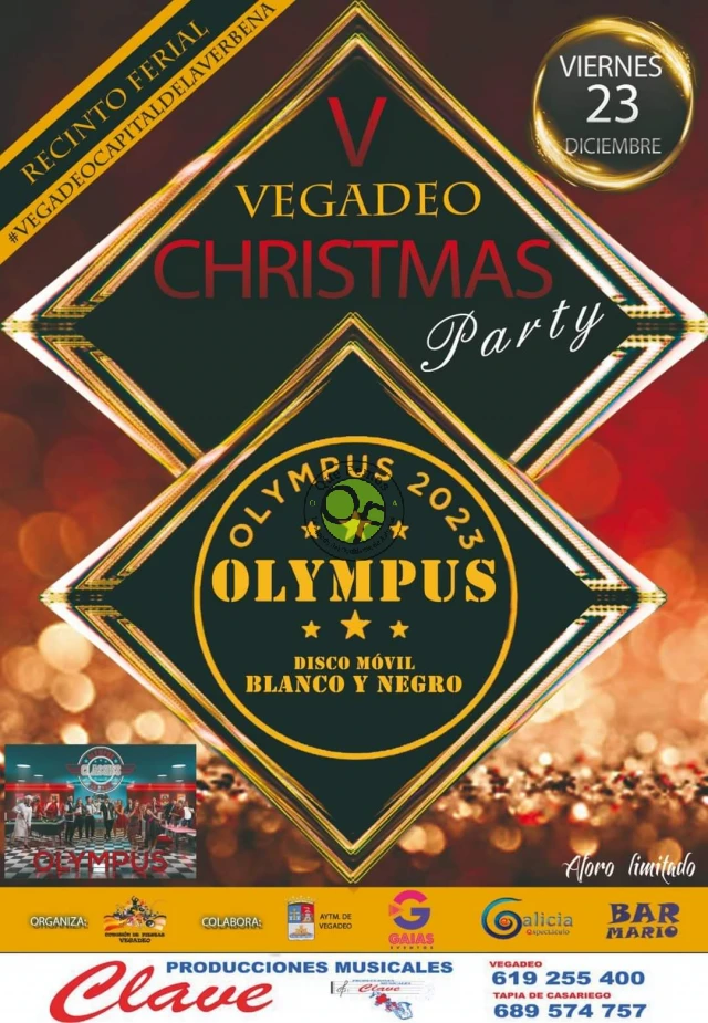V Christmas Party 2022 en Vegadeo