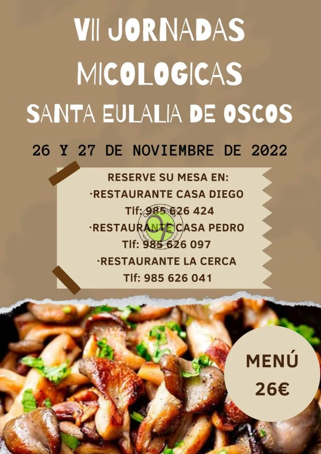 VII Jornadas Micológicas 2022 en Santalla de Oscos