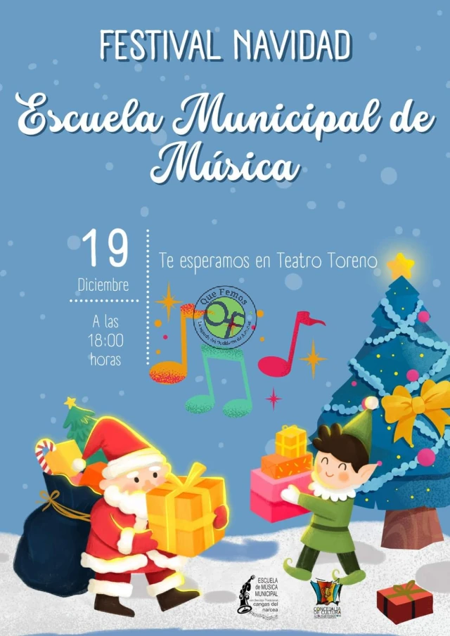 Festival de Navidad de la Escuela Municipal de Música de Cangas del Narcea