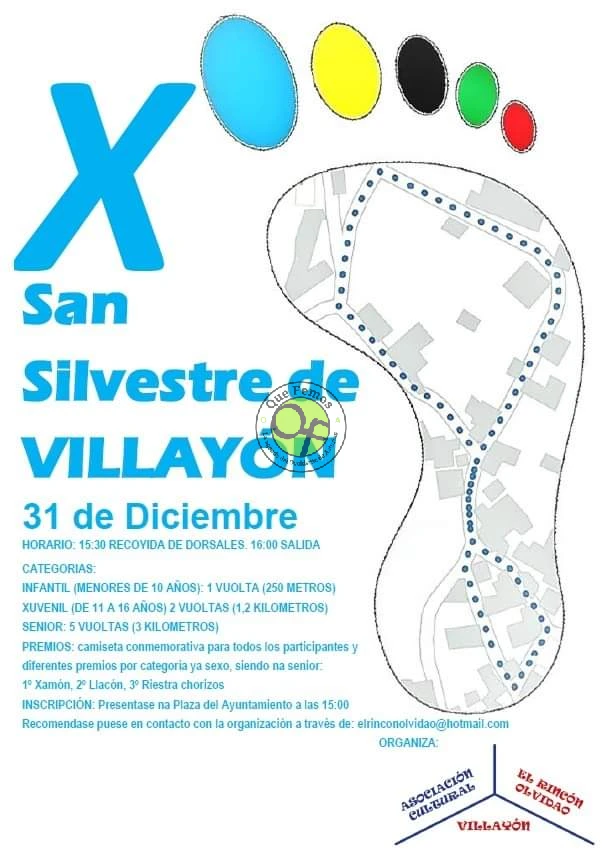 X San Silvestre 2022 en Villayón
