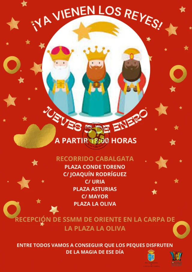 Cabalgata de Reyes 2023 en Cangas del Narcea