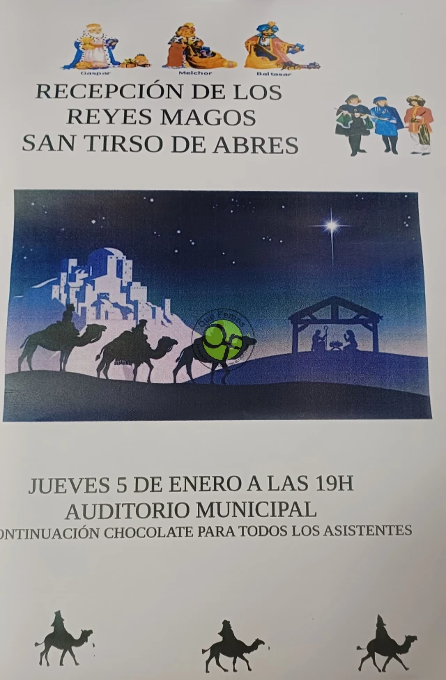 Cabalgata de Reyes 2023 en San Tirso de Abres