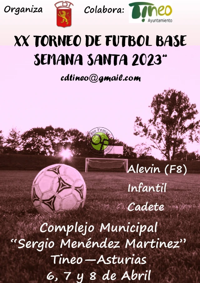 XX Torneo de Fútbol Base Semana Santa 2023 en Tineo