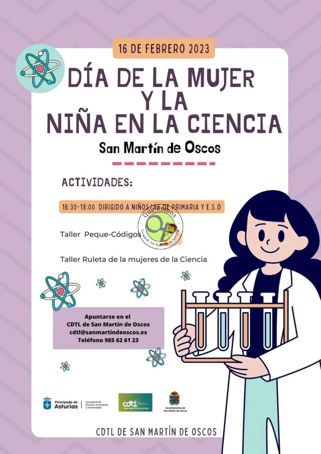 Samartín d'Oscos celebra el Día de la Mujer y la Niña en la Ciencia